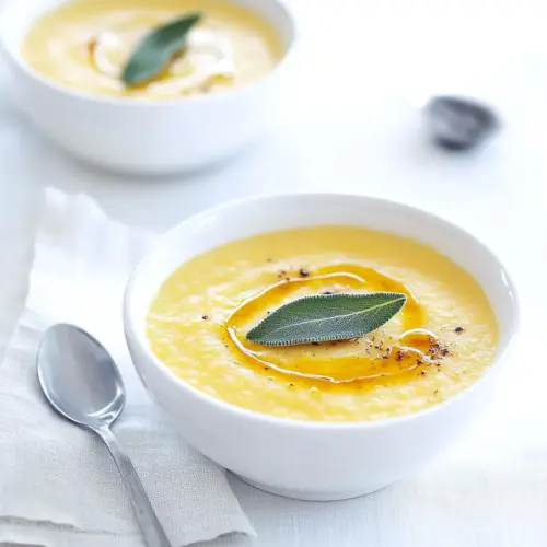Roasted Garlic and Parsnip Soup