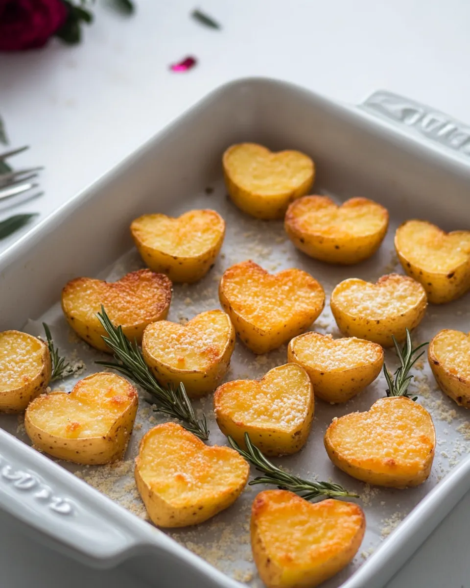 Roasted Heart Potatoes