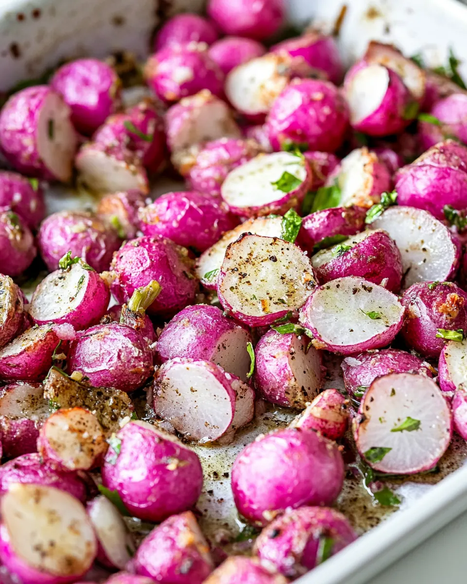 Roasted Radishes