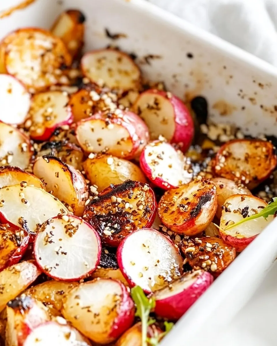 Roasted Radishes