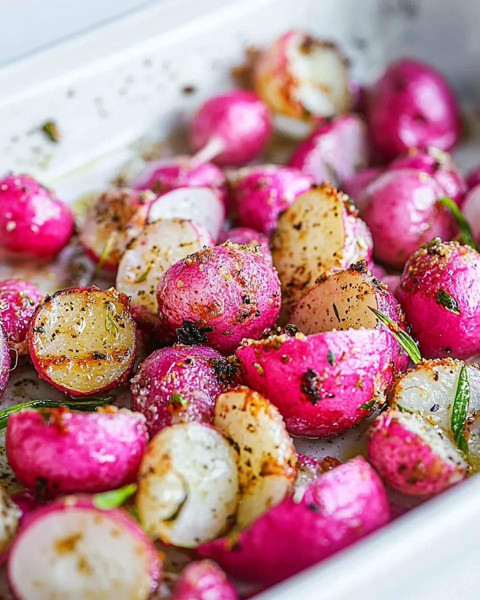 Roasted Radishes