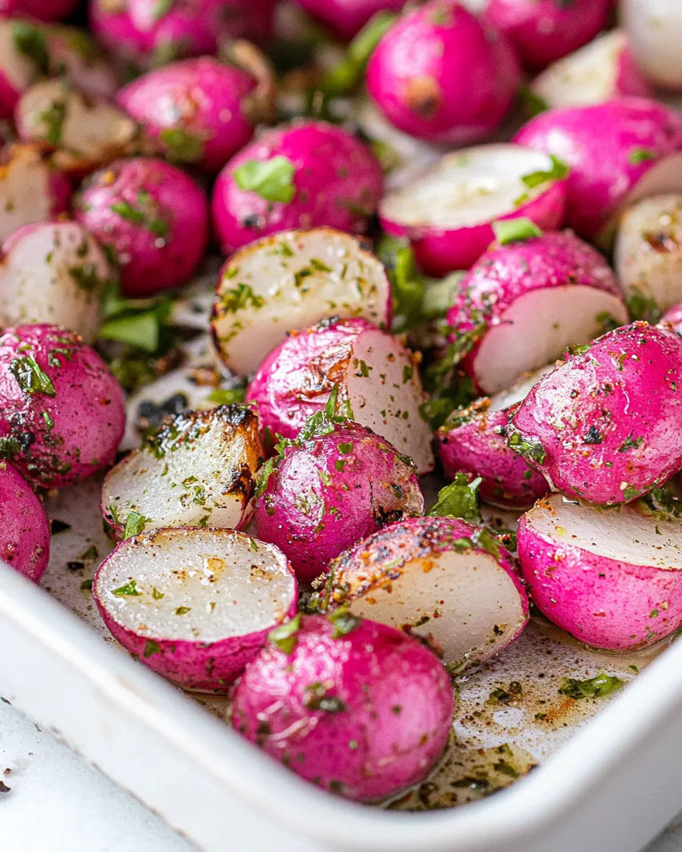 Roasted Radishes