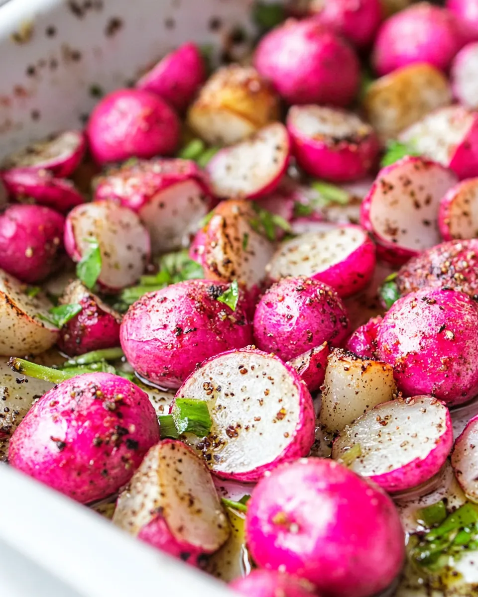 Roasted Radishes