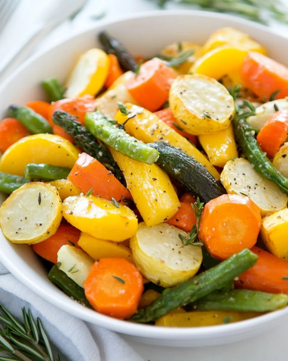 Roasted Spring Vegetables