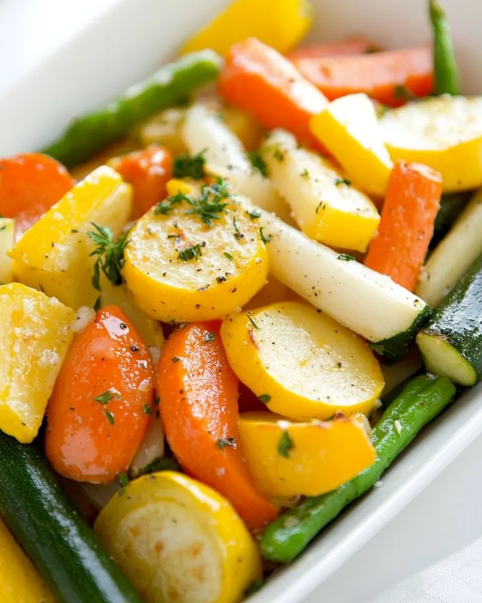 Roasted Spring Vegetables