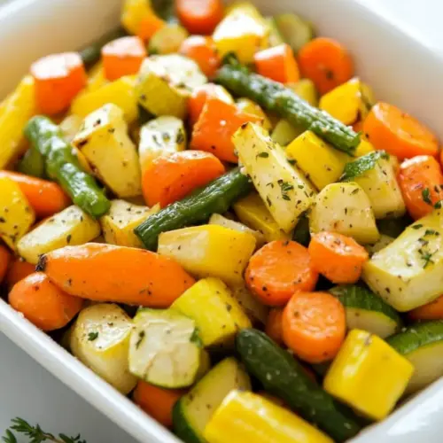 Roasted Spring Vegetables