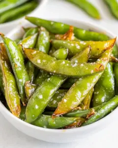 Roasted Sugar Snap Peas