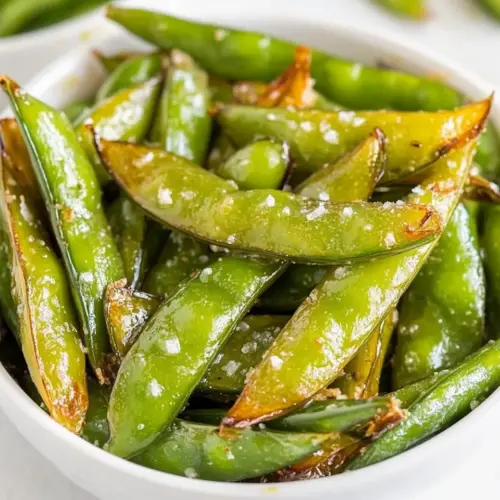 Roasted Sugar Snap Peas