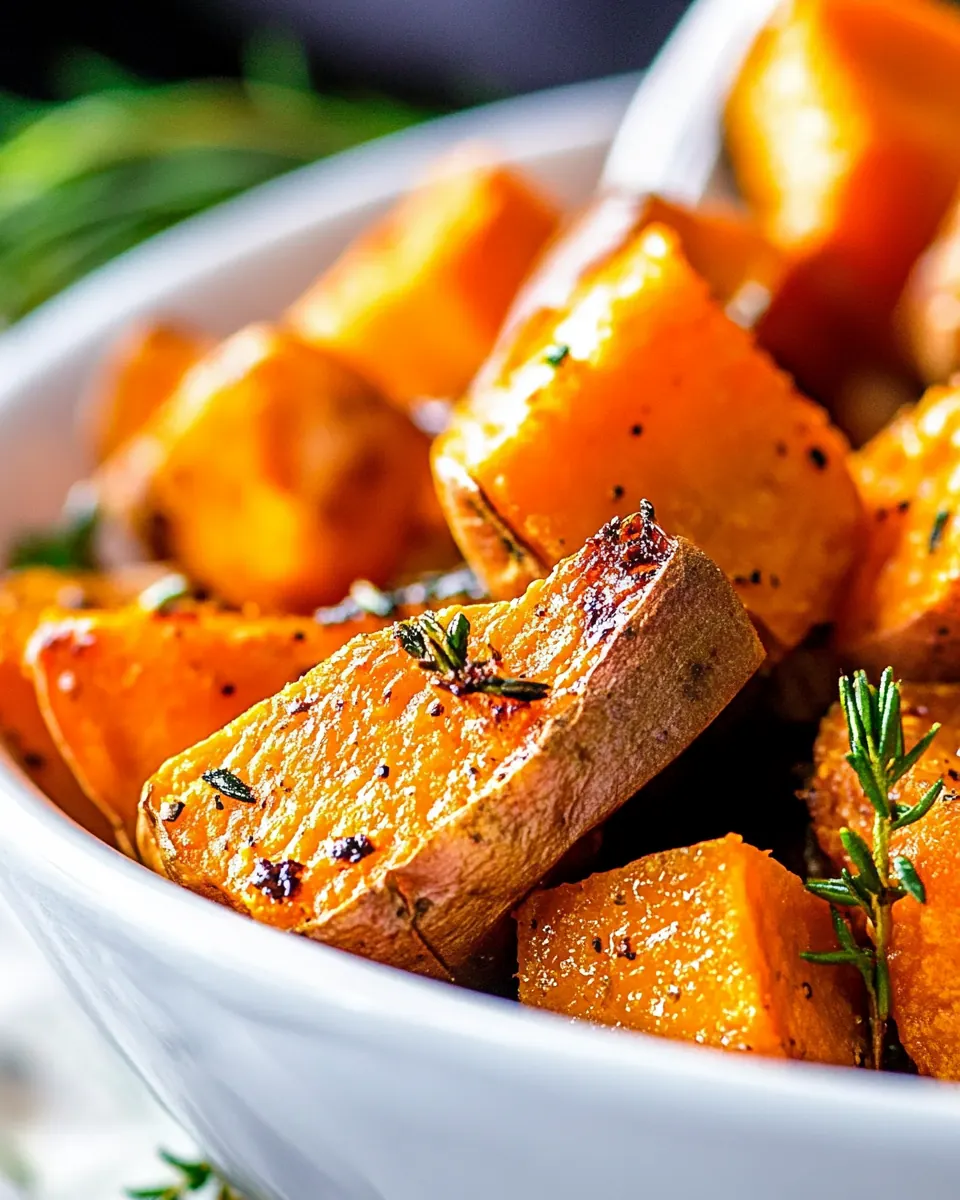 Roasted Sweet Potatoes