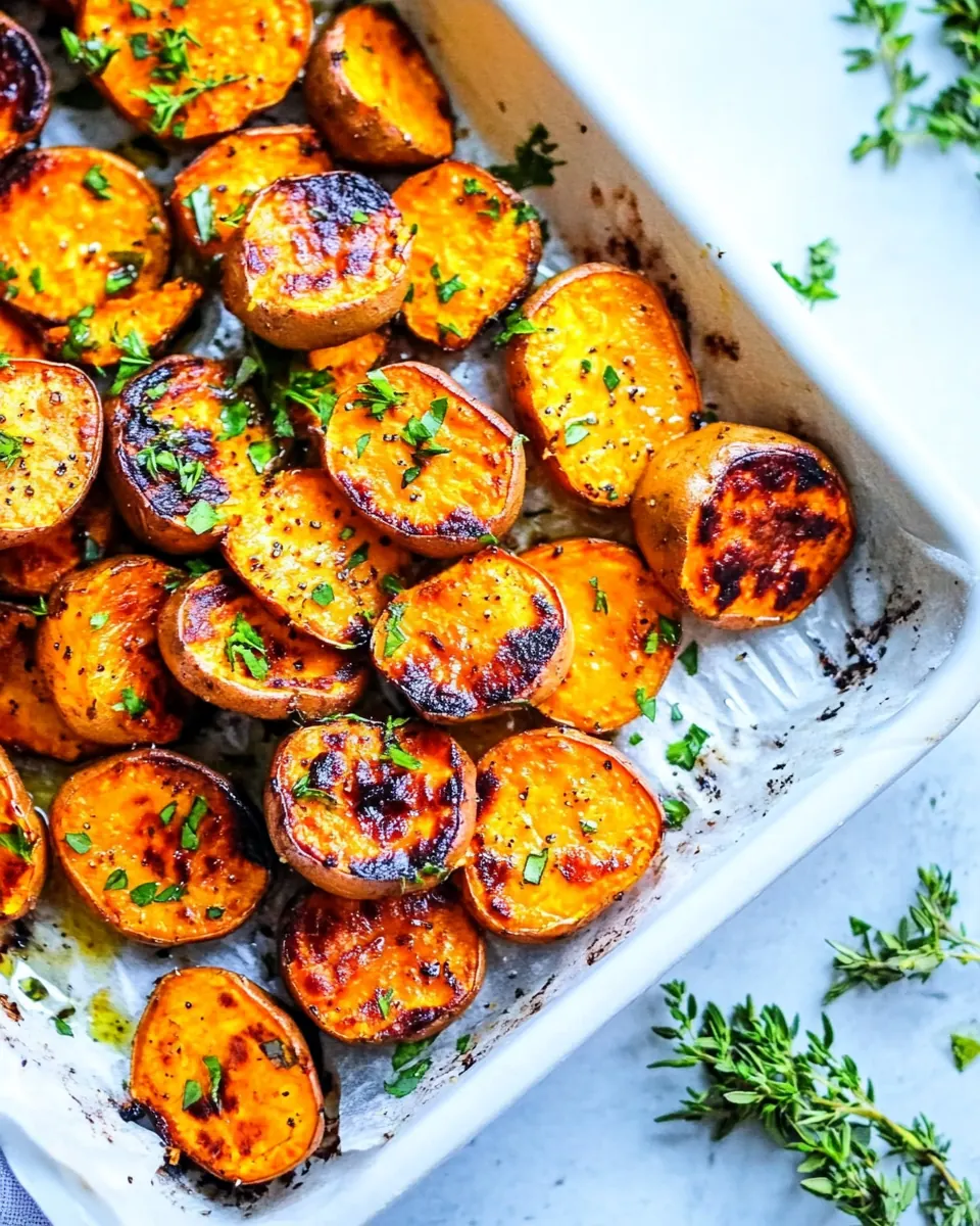 Roasted Sweet Potatoes