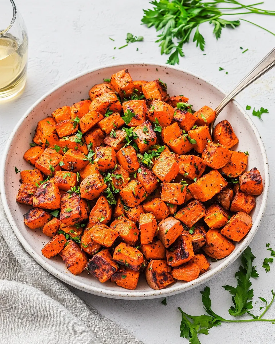 Roasted Sweet Potatoes and Carrots