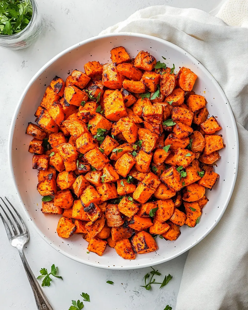Roasted Sweet Potatoes and Carrots
