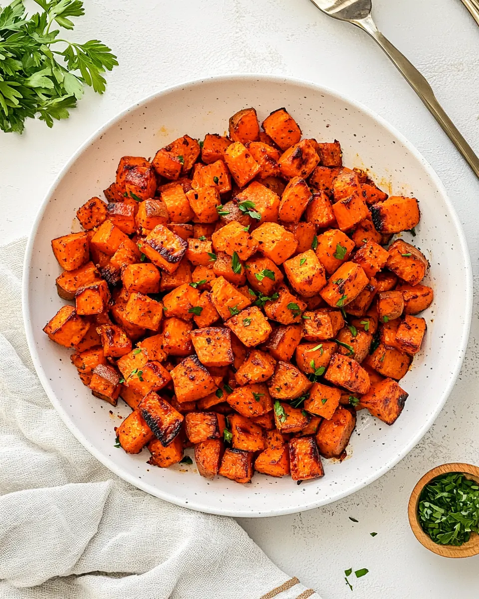 Roasted Sweet Potatoes and Carrots