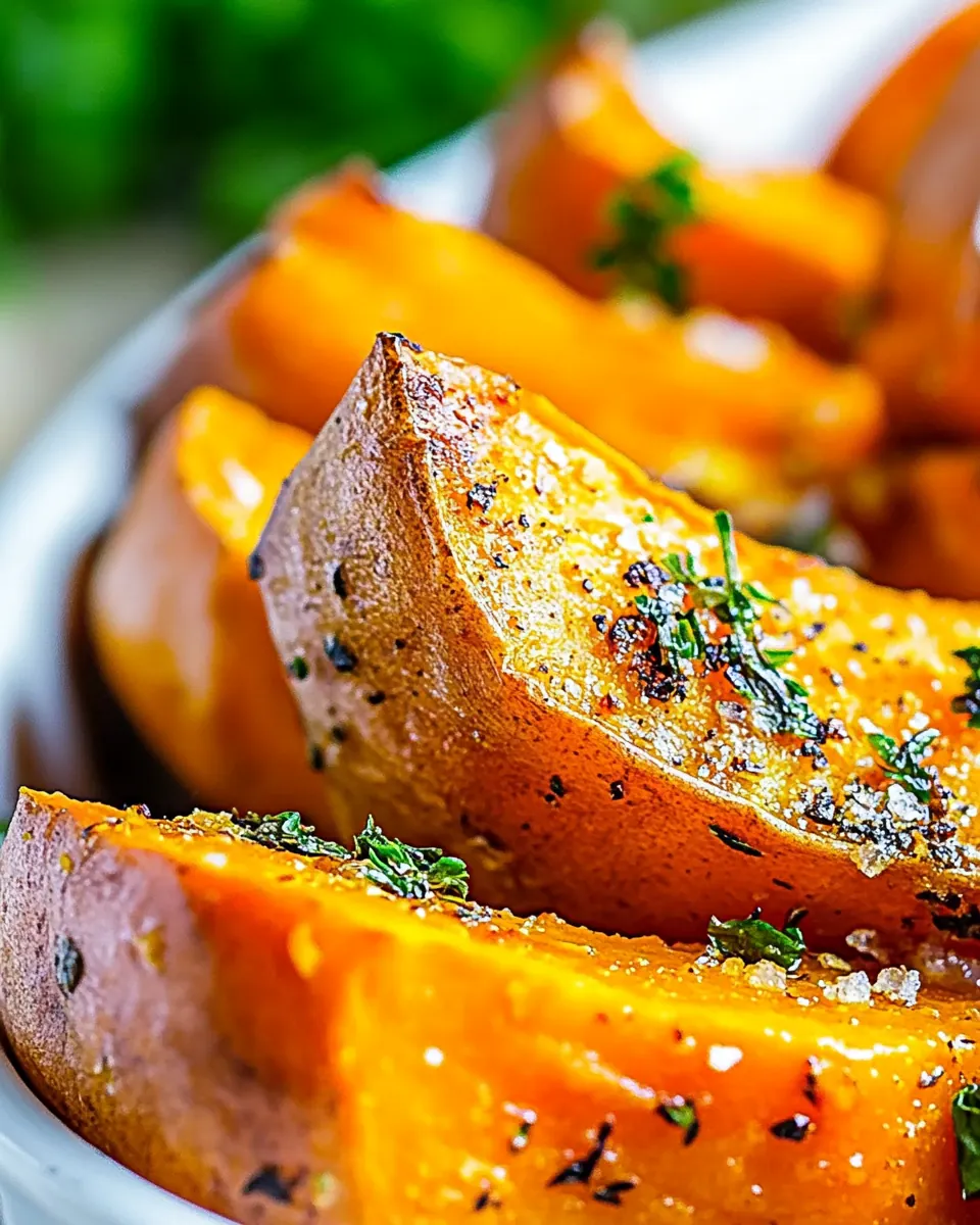 Roasted Sweet Potatoes