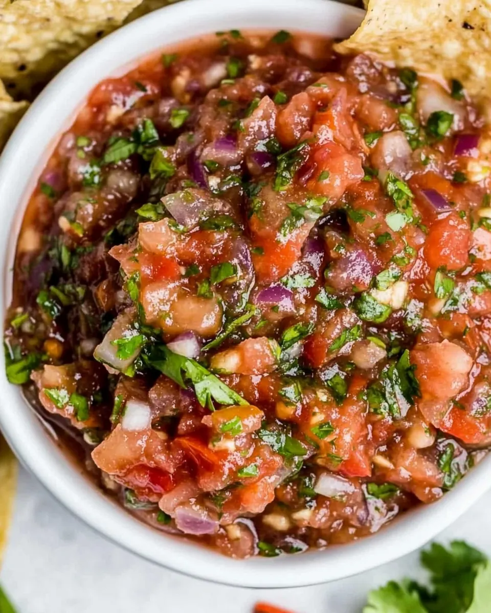 Roasted Tomato Salsa