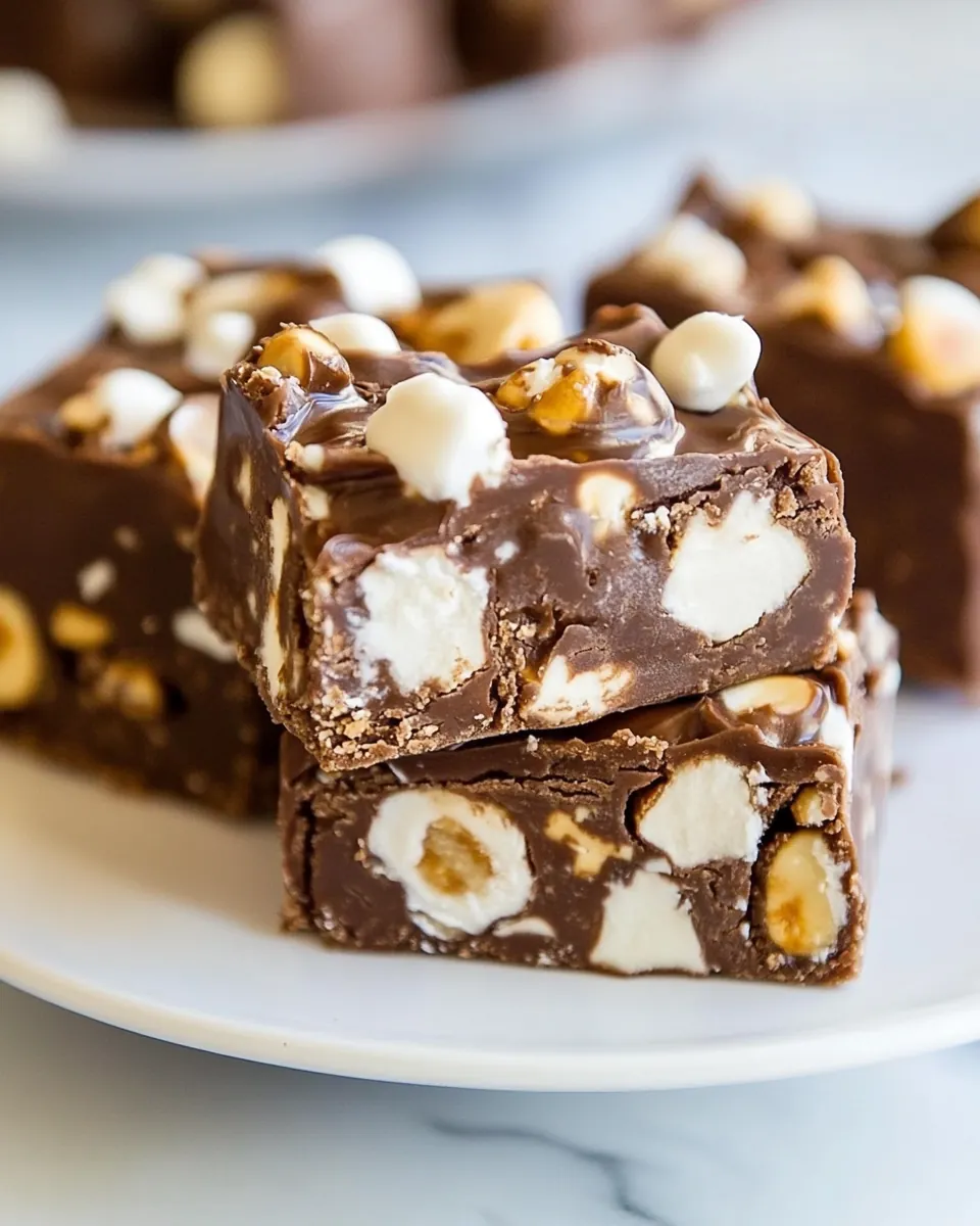 Rocky Road Fudge
