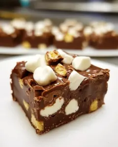 Rocky Road Fudge