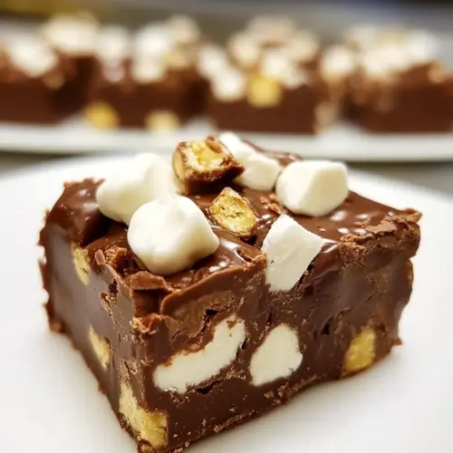 Rocky Road Fudge