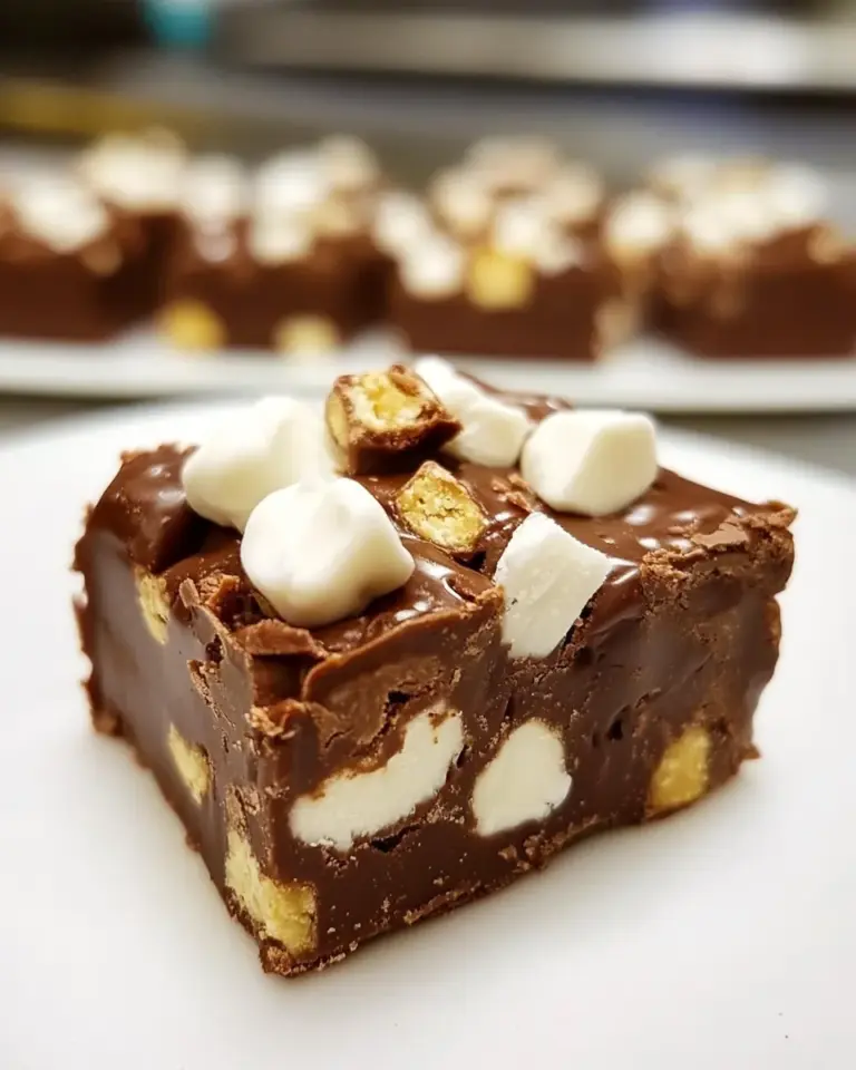 Rocky Road Fudge