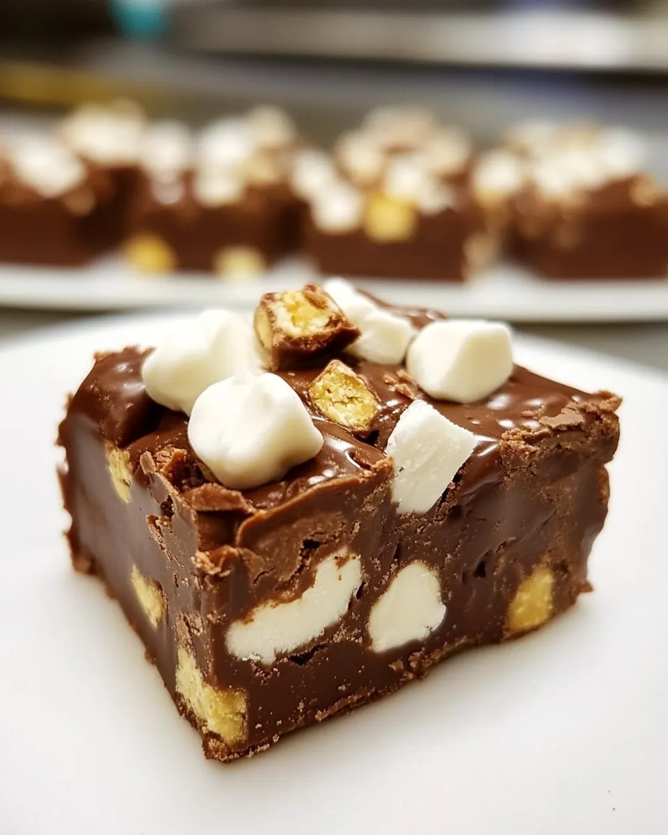 Rocky Road Fudge