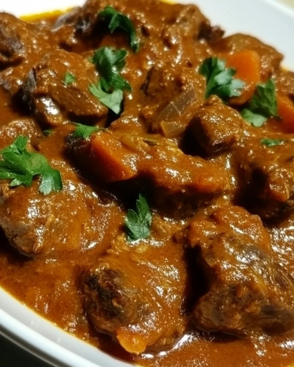Rogan Josh Lamb Stew