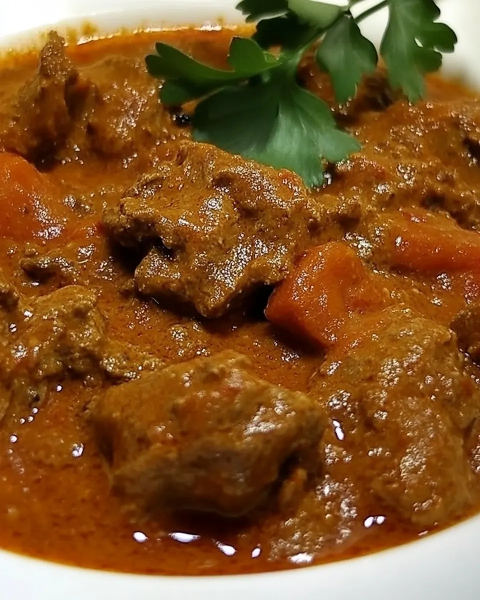Rogan Josh Lamb Stew