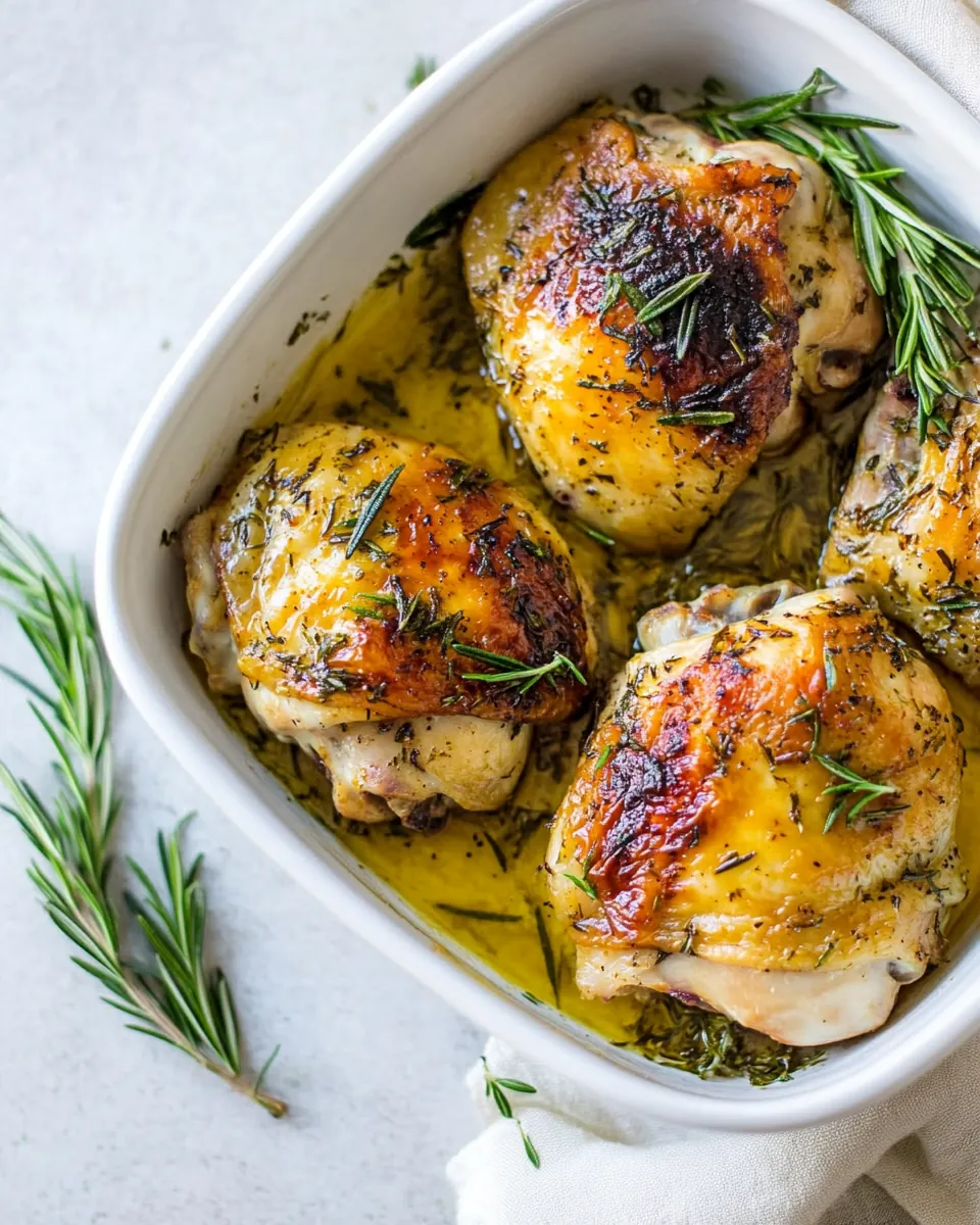Rosemary Chicken Thighs