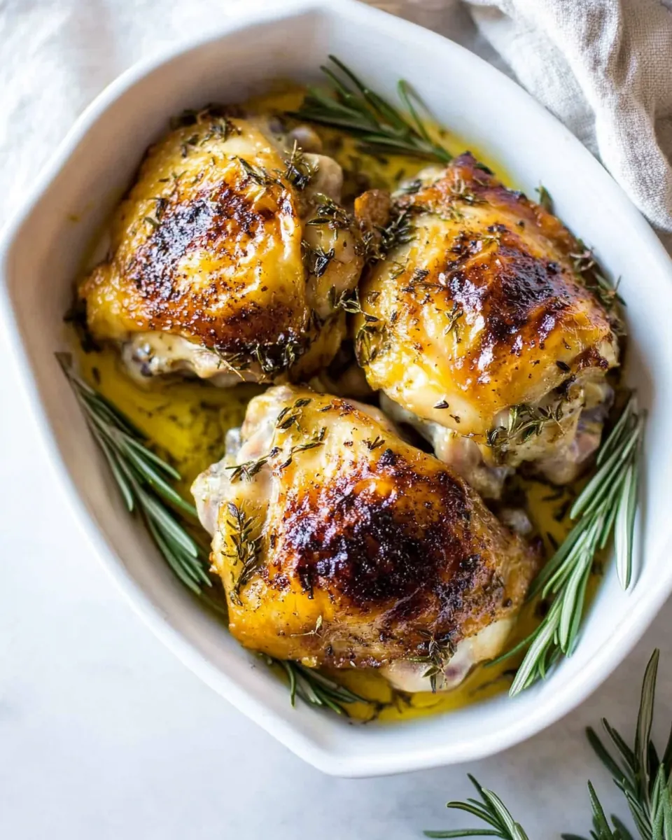 Rosemary Chicken Thighs
