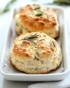 Rosemary Goat Cheese Biscuits