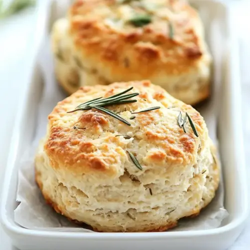 Rosemary Goat Cheese Biscuits