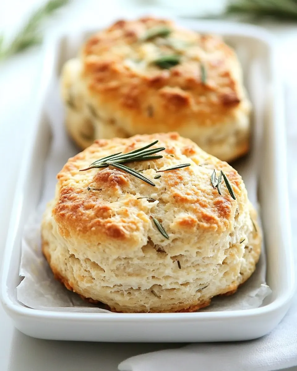 Rosemary Goat Cheese Biscuits