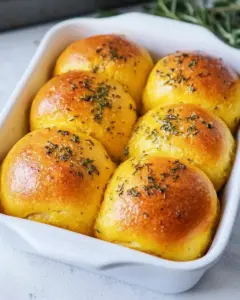 Rosemary Pumpkin Rolls