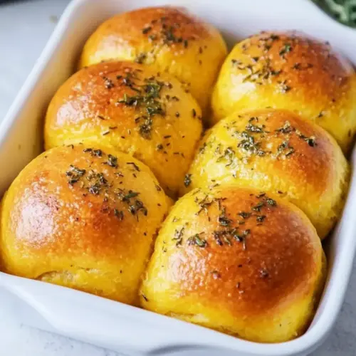 Rosemary Pumpkin Rolls
