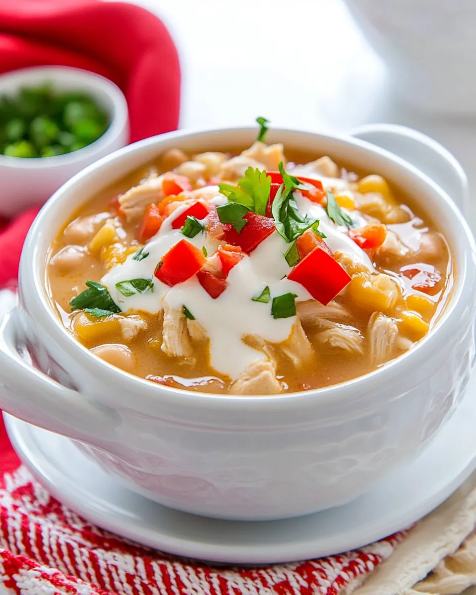 Ruby Tuesday White Chicken Chili