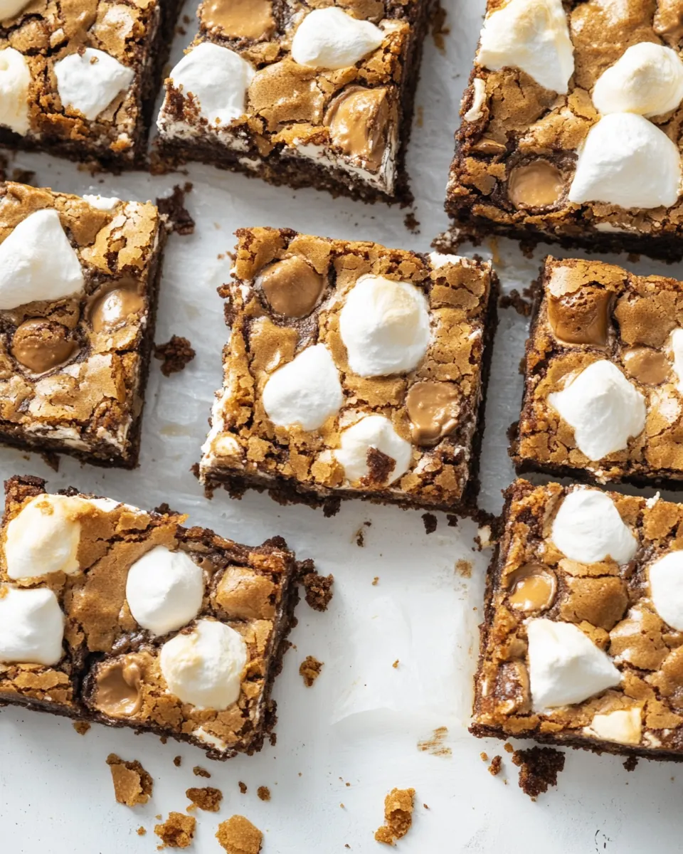 S'mores Blondies