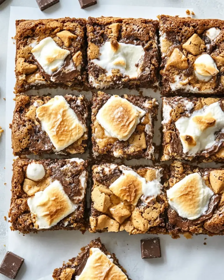 S'mores Blondies