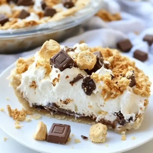 S'mores Ice Cream Pie