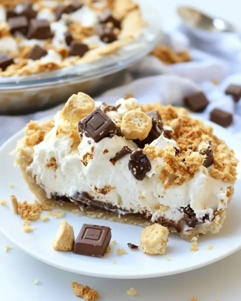 S'mores Ice Cream Pie