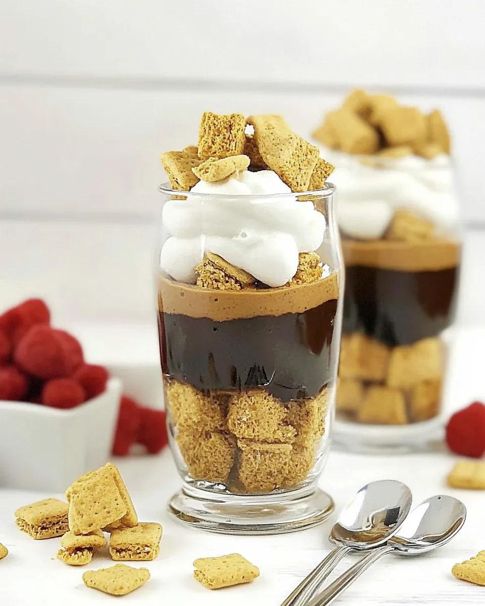 S'mores Pudding Parfaits