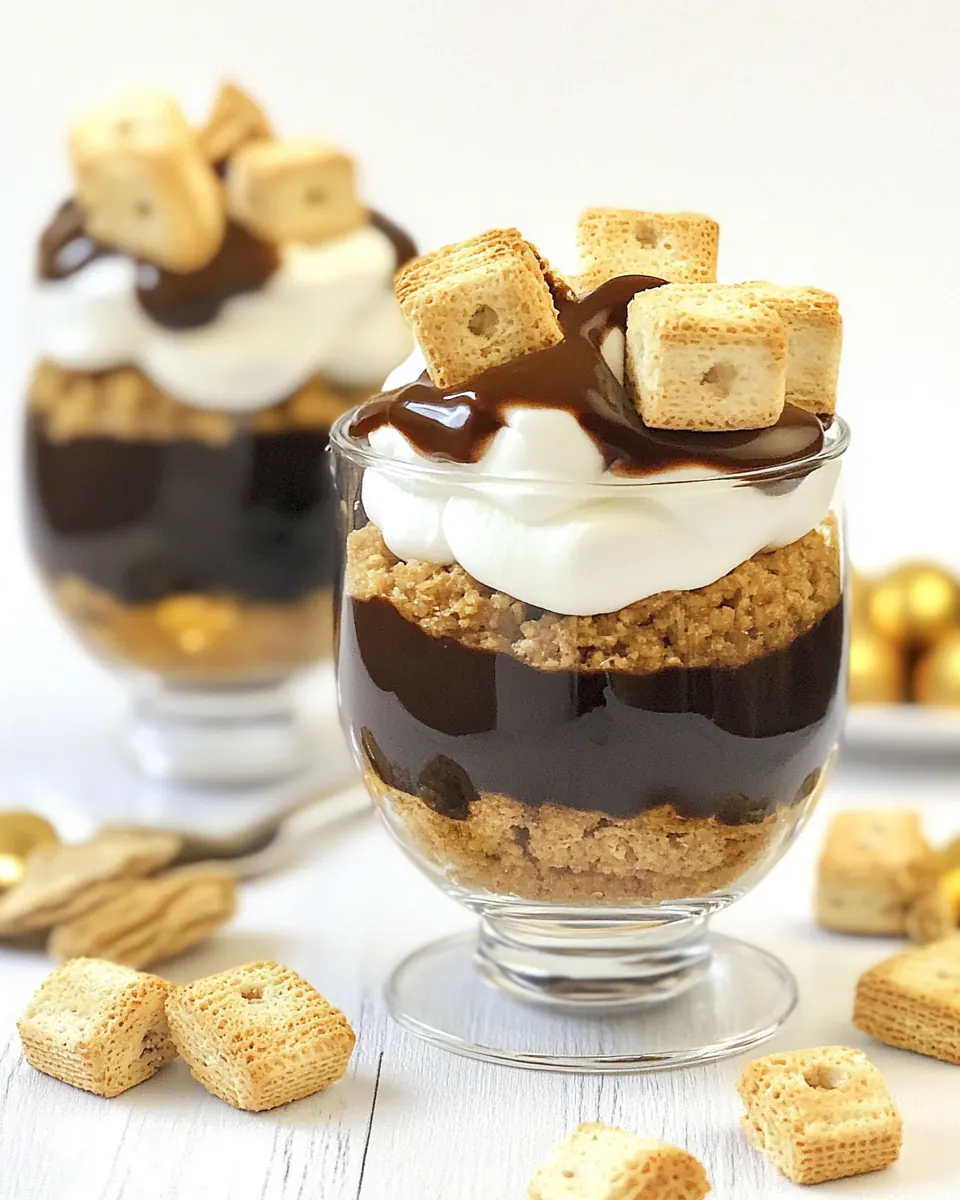 S'mores Pudding Parfaits