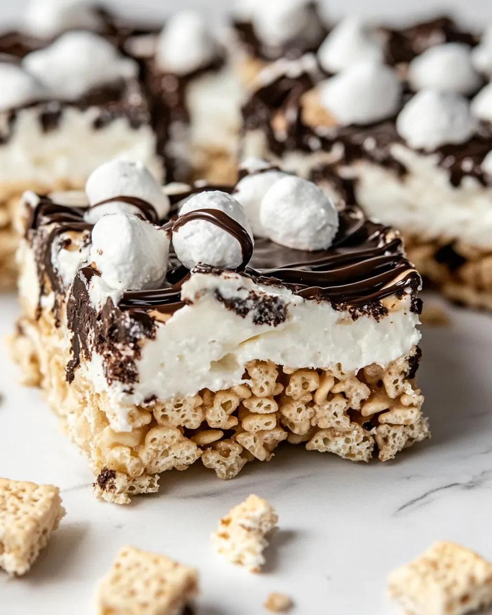 S'mores Rice Krispie Treats