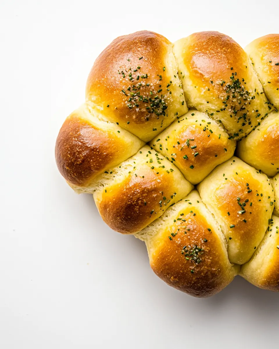 Sour Cream And Chive Clover Rolls