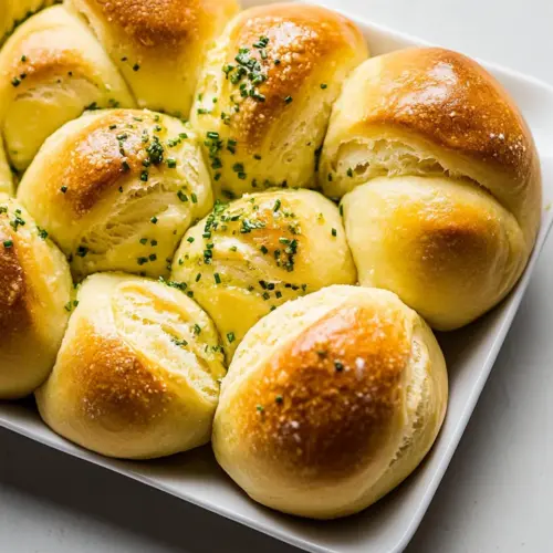 Sour Cream And Chive Clover Rolls