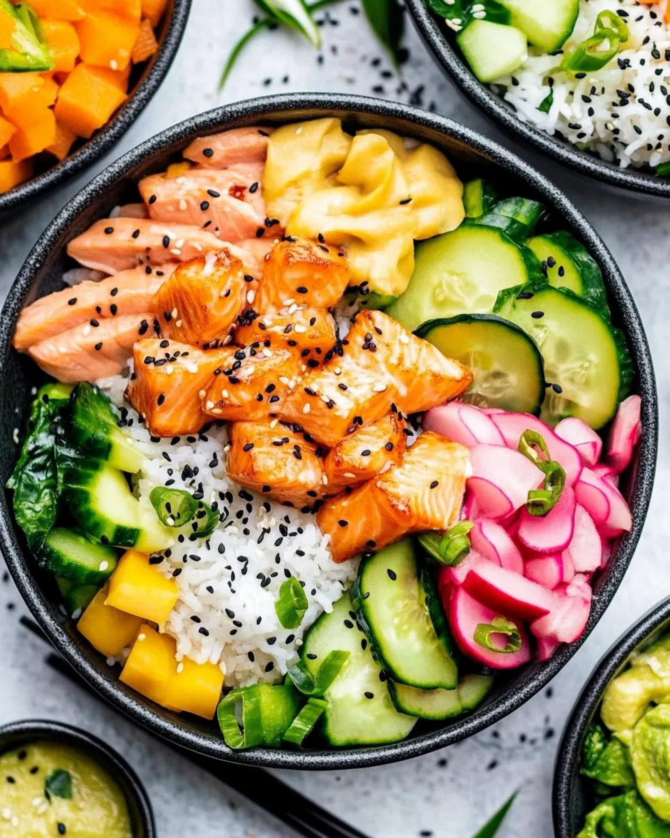 Salmon Bowls
