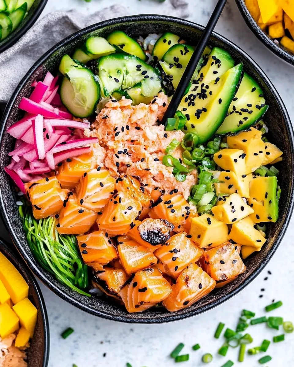 Salmon Bowls