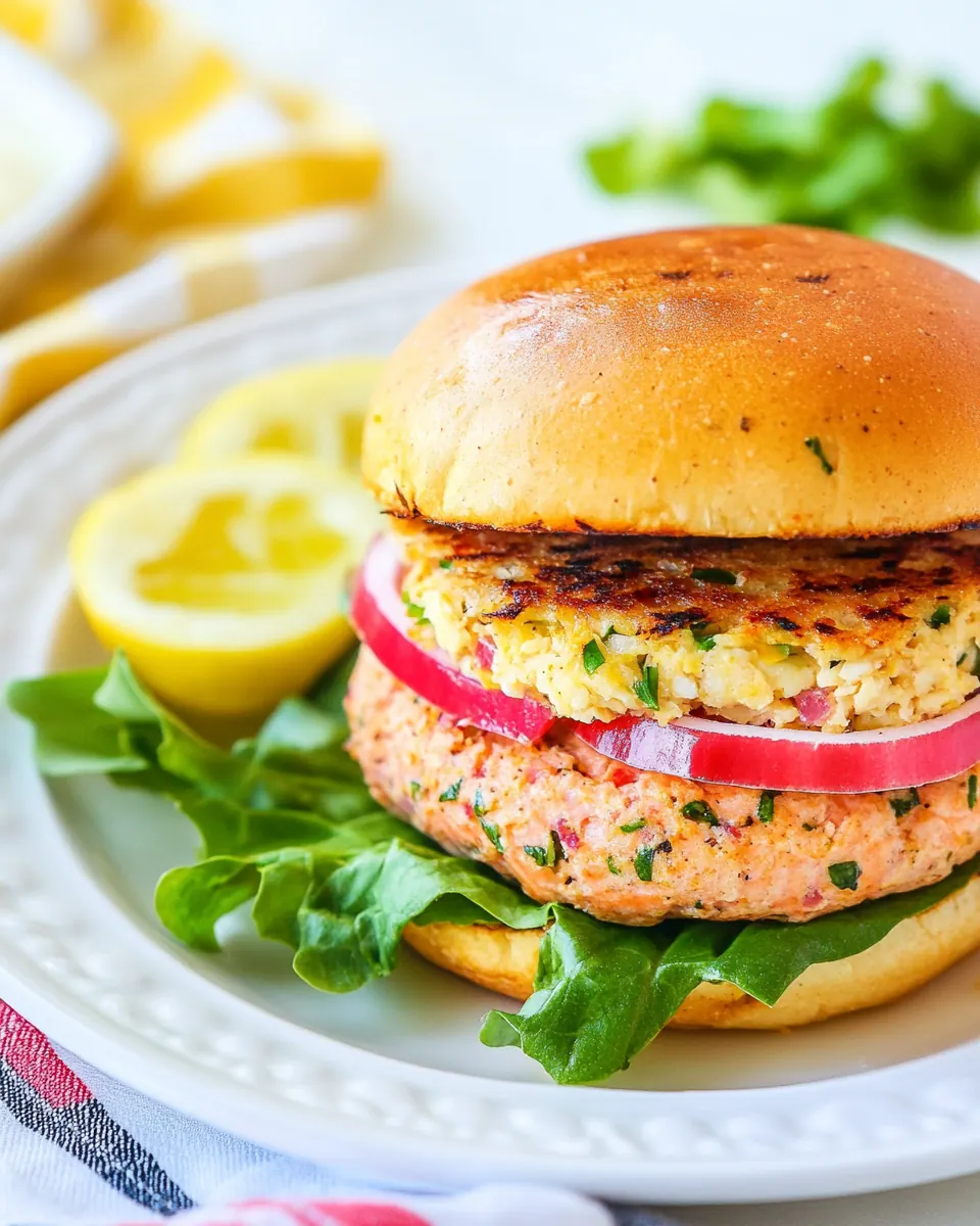 Salmon Burger