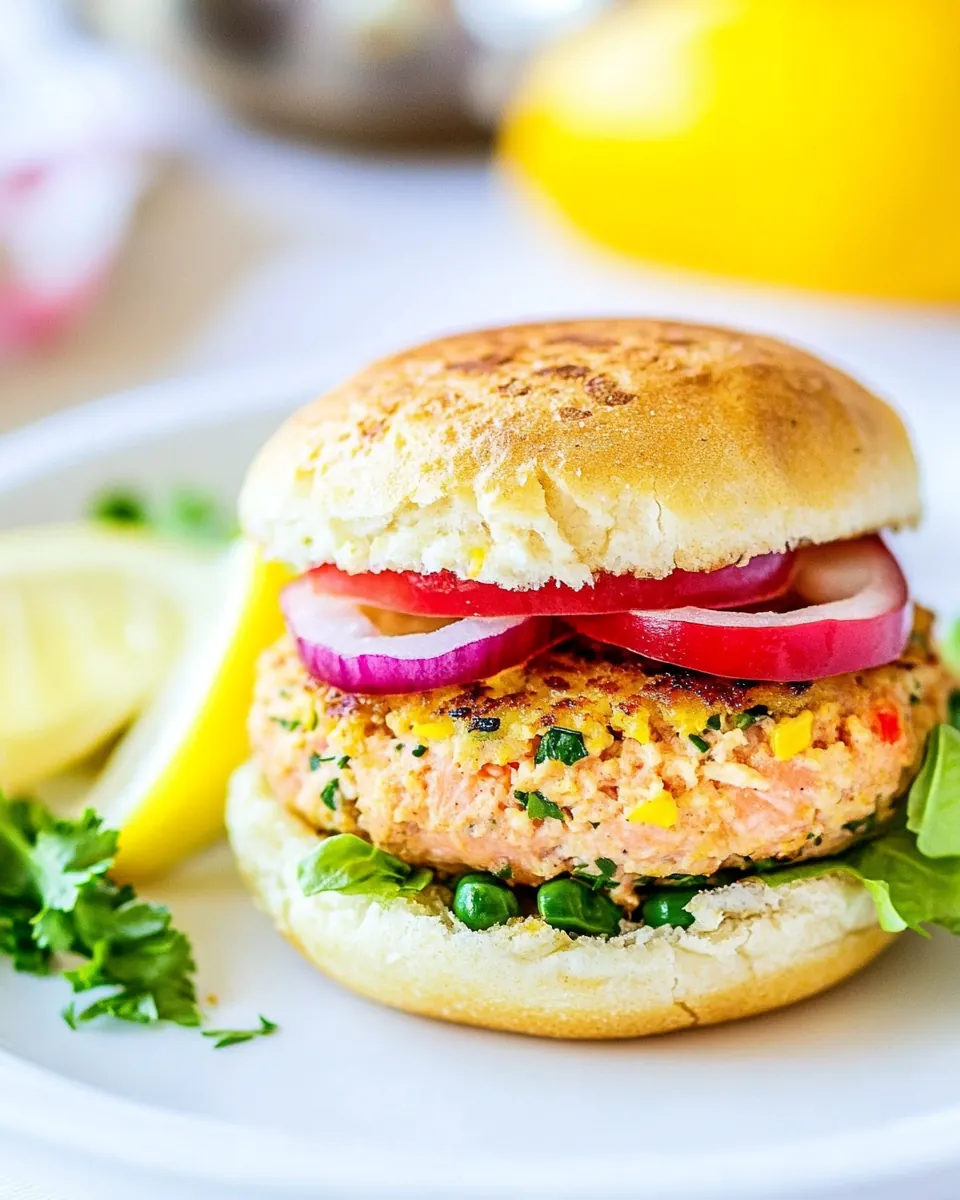 Salmon Burger