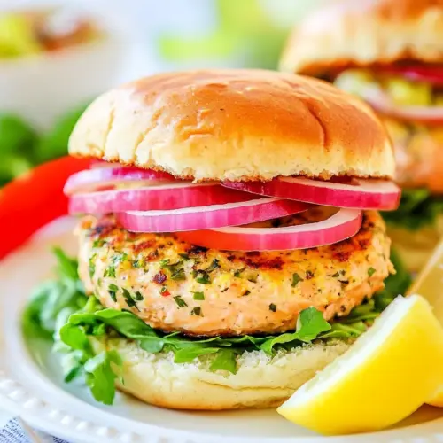Salmon Burger