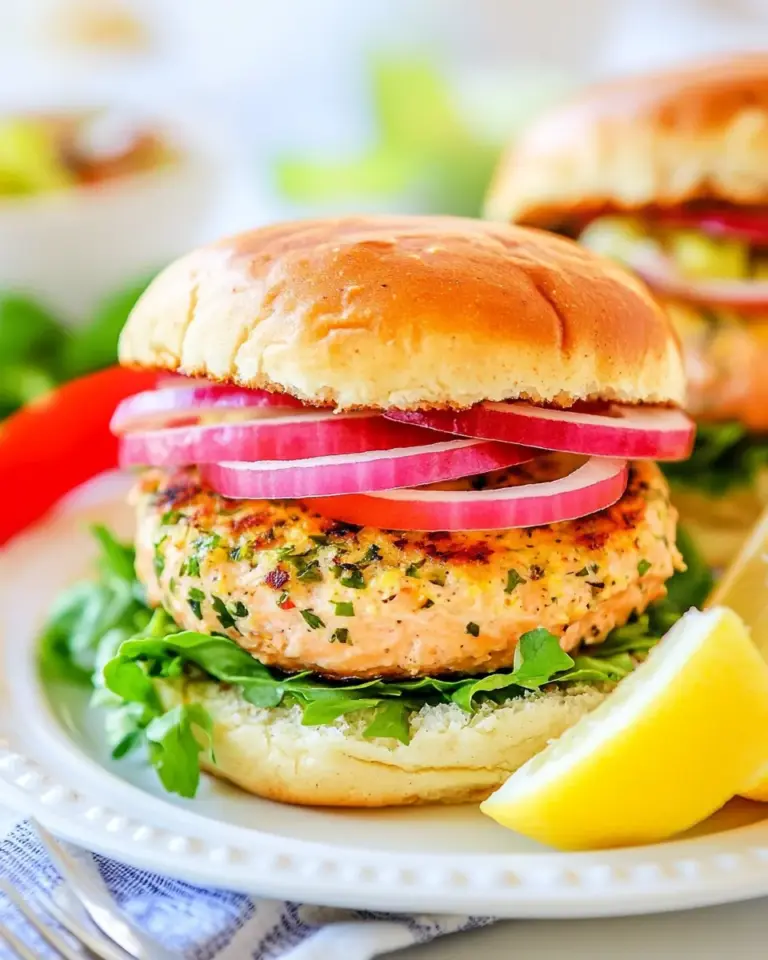 Salmon Burger