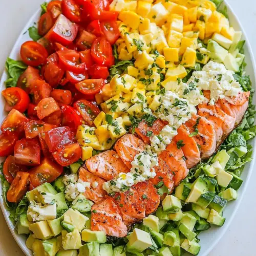 Salmon Cobb Salad